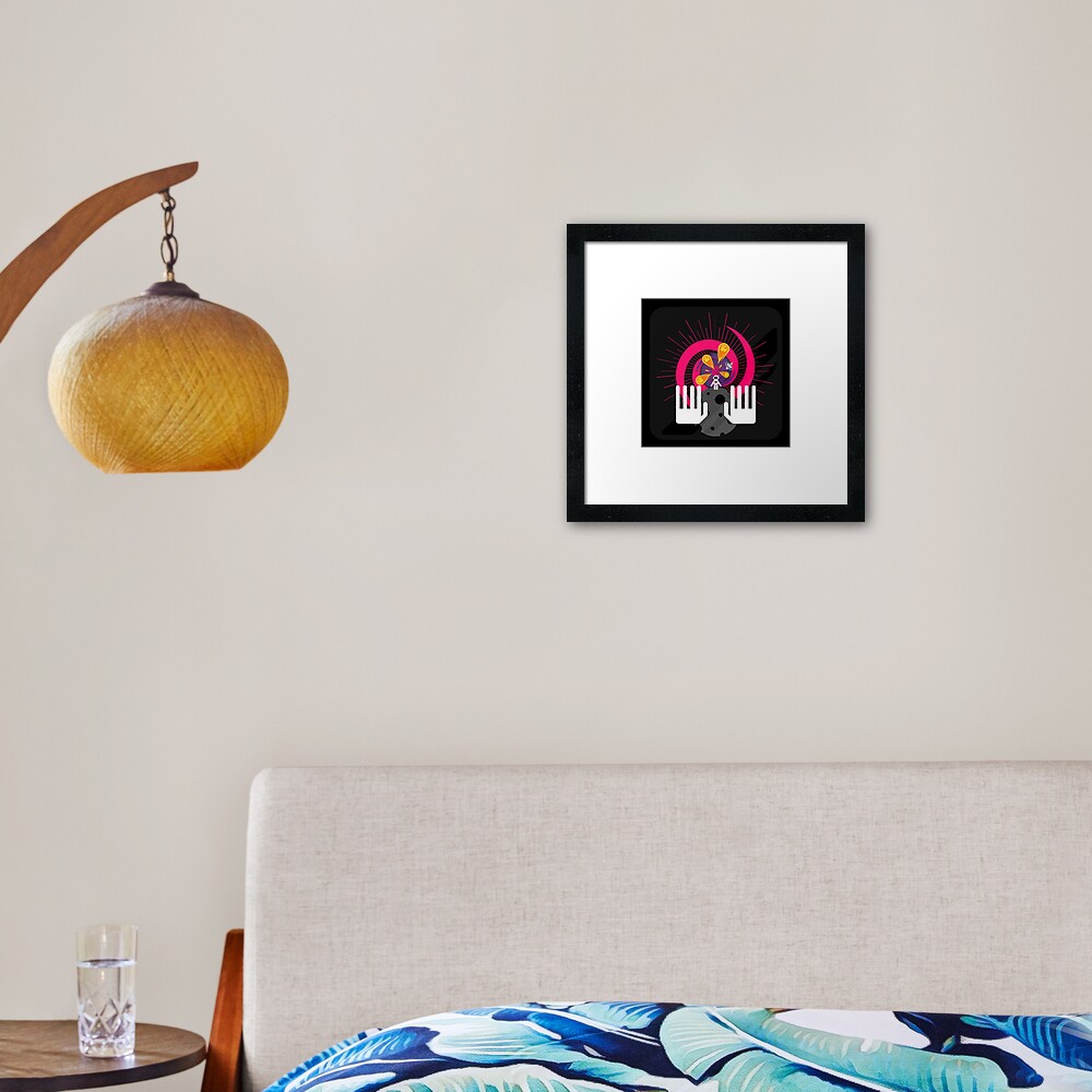 Left Behind Framed Art Print