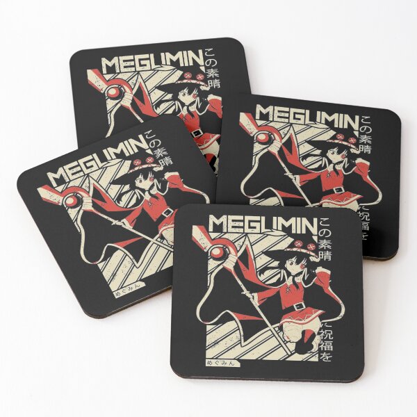 Megumin Coasters (Set of 4)