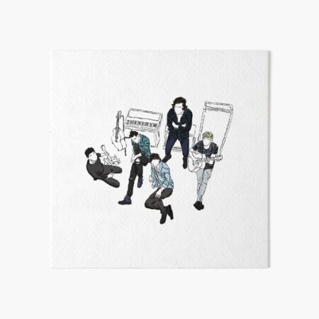One Direction Art Board Print