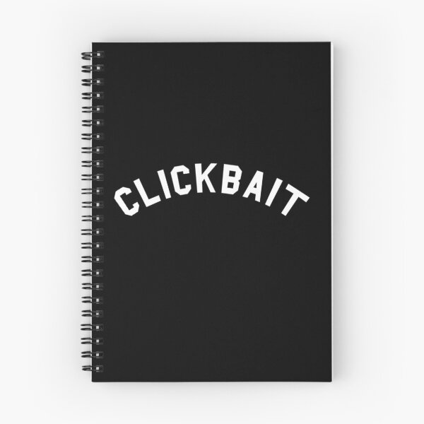 Item preview, Clickbait (texto blanco) designed and sold by gingerlouls.