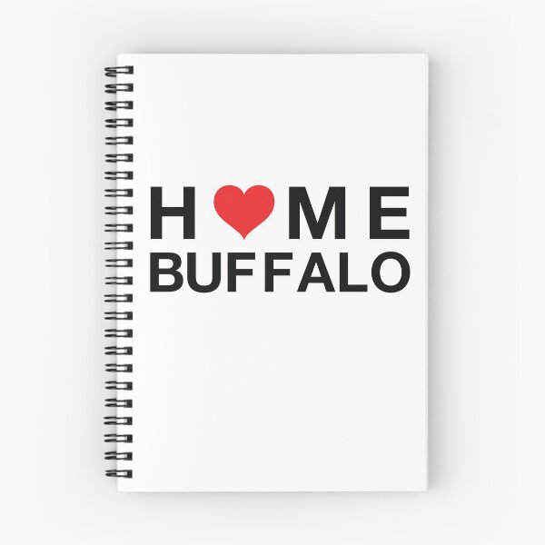 Item preview, Home Is where the heart is buffalo black designed and sold by sevenonesix.