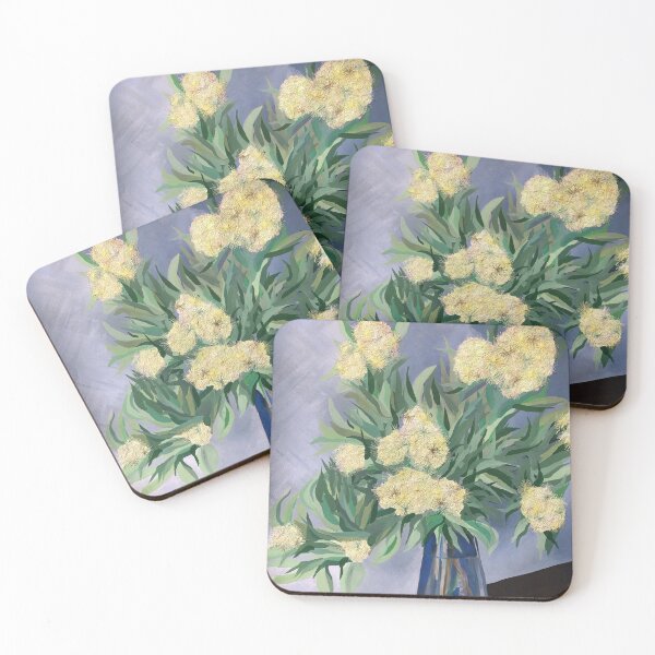 Item preview, Still Life Lemon Myrtle Floral Painting by Leah Gay designed and sold by leahgay.