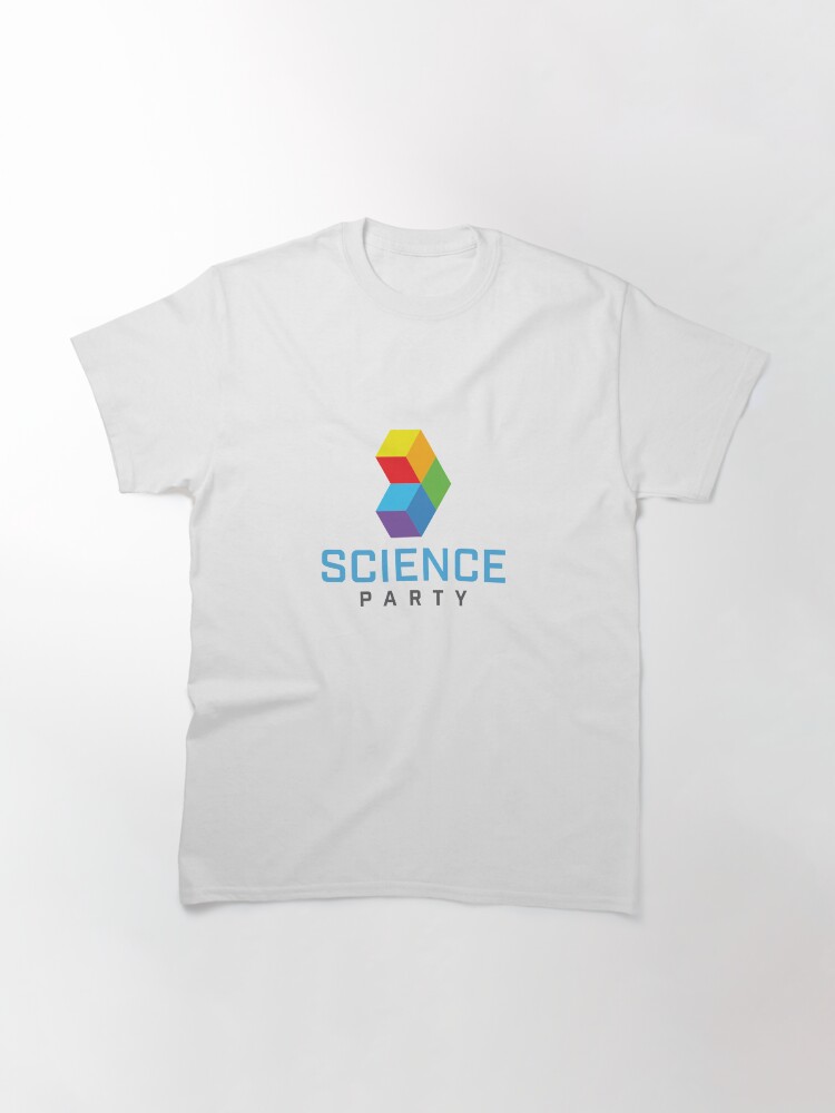 Thumbnail 3 of 7, Classic T-Shirt, Science Party Rainbow Logo designed and sold by sciencepartyaus.