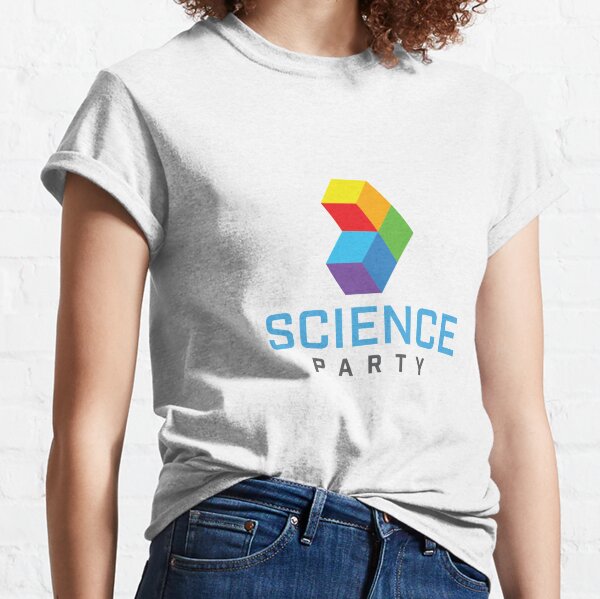 Science Party Rainbow Logo Classic T-Shirt