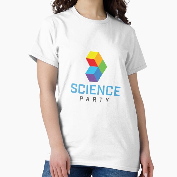 Science Party Rainbow Logo Classic T-Shirt