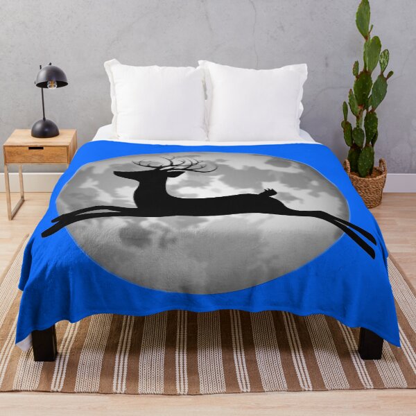 Item preview, one reindeer across the moon designed and sold by chantelle bezant.