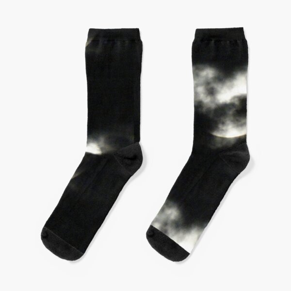 Moon, The moon, Full moon Socks