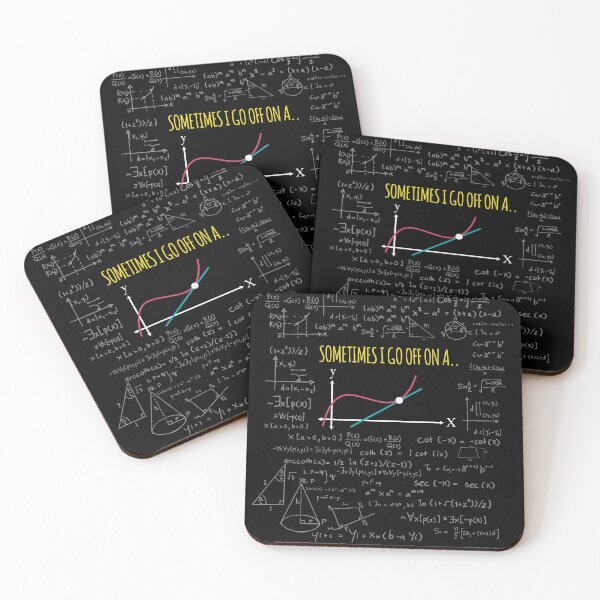 Item preview, Math Teacher Funny Gifts Sometimes I go off on a tangent | math teacher gifts | teachers life designed and sold by johnii1422.