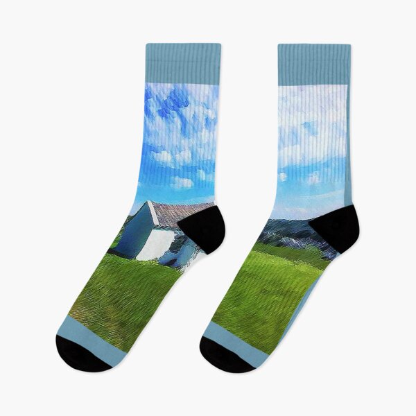 Item preview, White Cottage Inishbofin Galway Ireland designed and sold by Thispoeticlife.