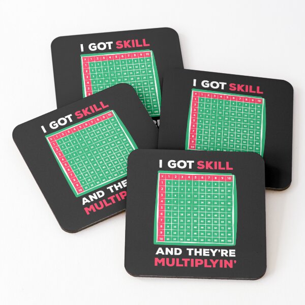 Item preview, Funny Math for Teachers gifts - I Got Skills Theyre Multiplyin designed and sold by johnii1422.