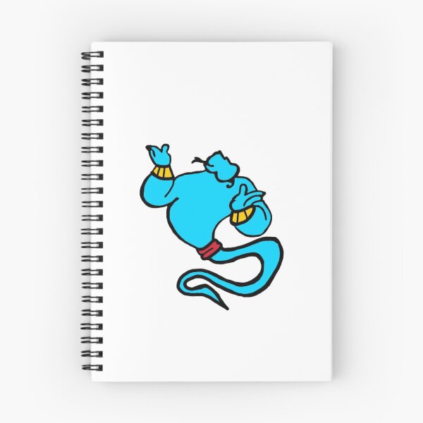 Item preview, Blue wishing genie designed and sold by TheDoodleFairy.
