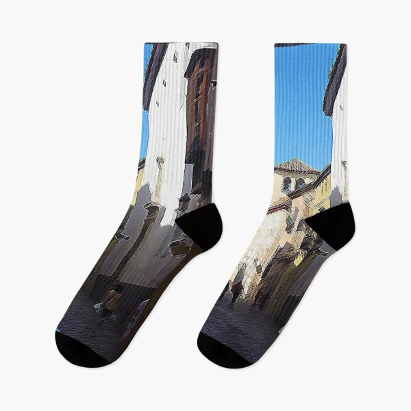 Item preview, Narrow Streets of Granada Spain designed and sold by Thispoeticlife.