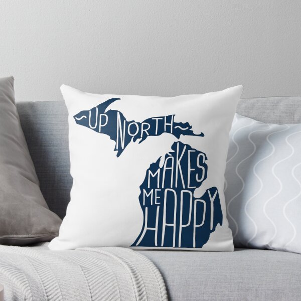 Item preview, Up North Makes Me Happy designed and sold by fortheloveofmap.