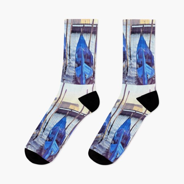 Item preview, Venice Italy Boats  designed and sold by Thispoeticlife.
