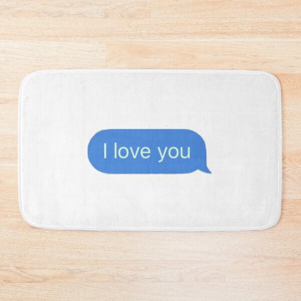 Artikelvorschau, Ich liebe dich iMessage Zitat entworfen und verkauft von sleepingbecca.