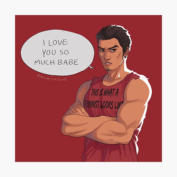 feminist kiryu (clean) Photographic Print