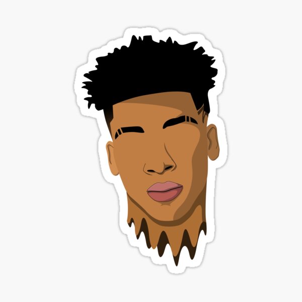 NLE Choppa simplifié 3 Sticker