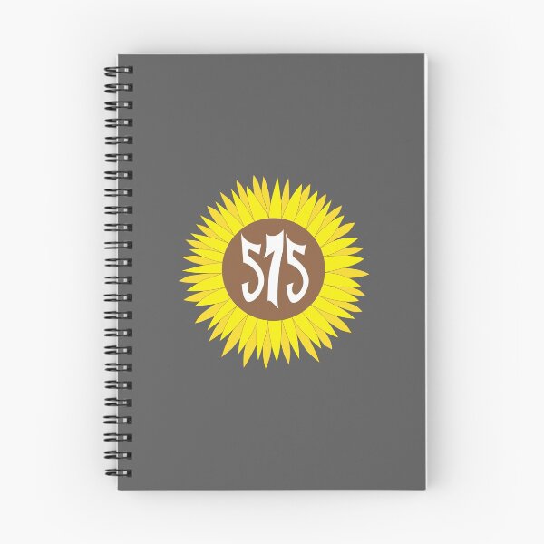 Item preview, Hand Drawn New Mexico Sunflower 575 Area Code designed and sold by itsrturn.