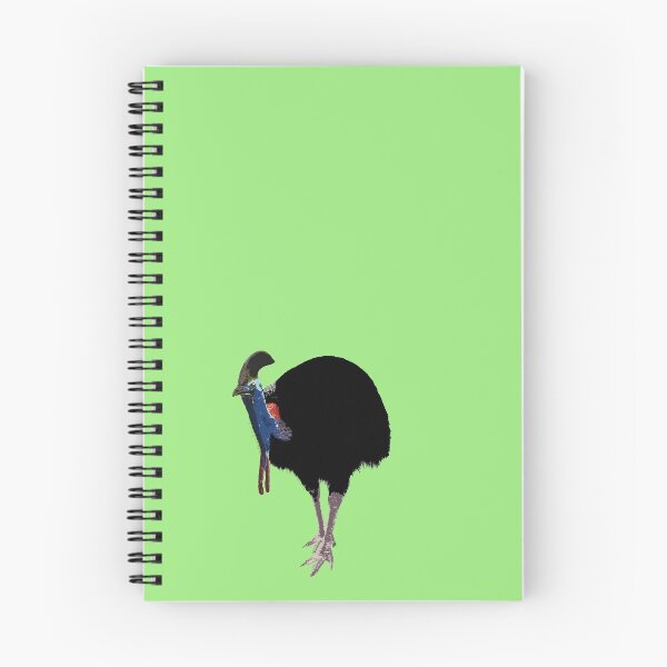Item preview, Cassowary (Casuarius casuarius) on Green designed and sold by ChrissyWild.