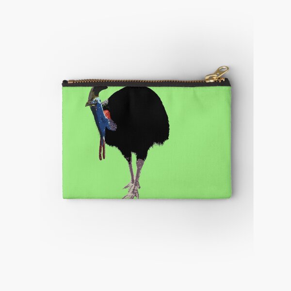 Item preview, Cassowary (Casuarius casuarius) on Green designed and sold by ChrissyWild.
