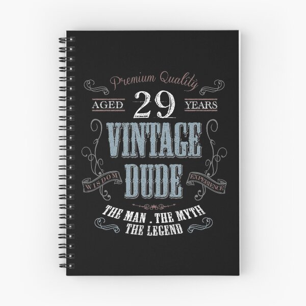 Item preview, 29th birthday gift idea Vintage at 29 years old Retro Vintage party designed and sold by LoveEveryWear.