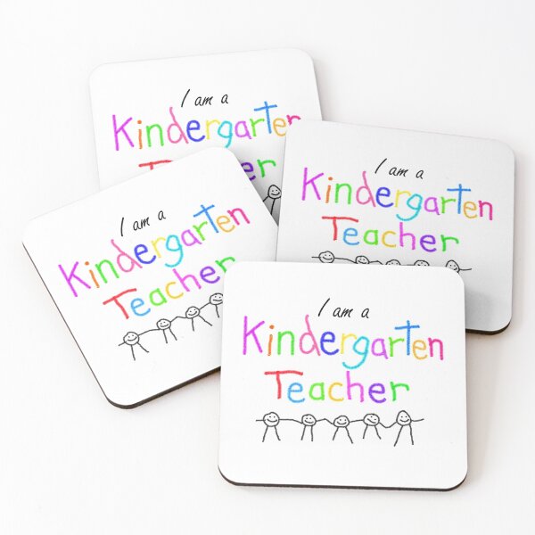 Item preview, I am a Kindergarten Teacher designed and sold by Delfyn Studios.