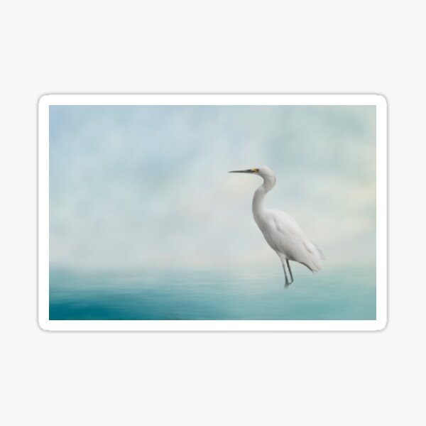 Item preview, Winter Egret designed and sold by Elisabeth Lucas.