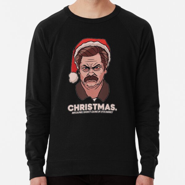 Ron Swanson Christmas Sweatshirts Hoodies Redbubble