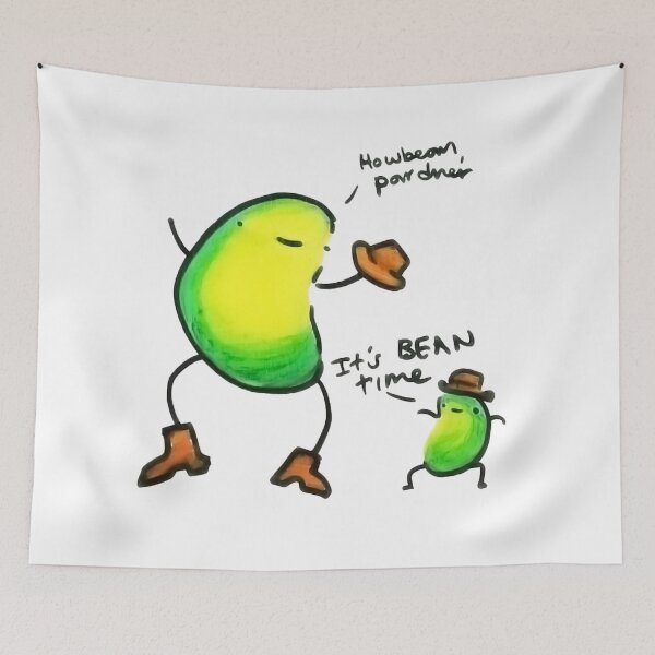 Item preview, Howbean  designed and sold by Squid-ink-art.