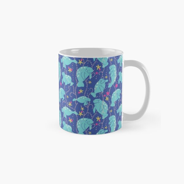 Oh the Hue-Manatee: bright Classic Mug
