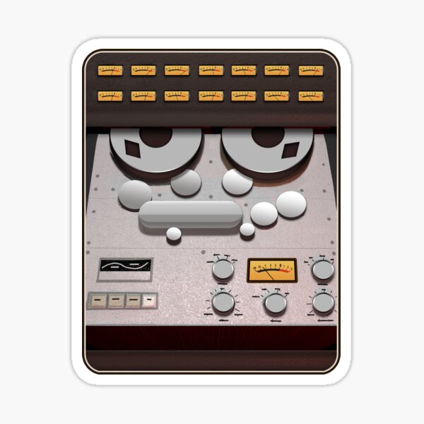 Analog Tape Machine - Recording Classic Sticker