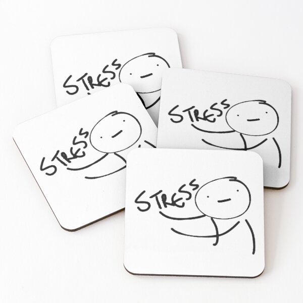 Item preview, Stress designed and sold by Squid-ink-art.