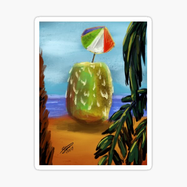 Tropical Heaven Sticker