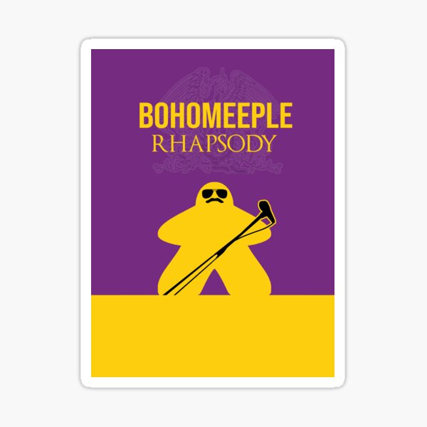 Item preview, Bohomeeple Rhapsody One Meeples Quest to be Queen designed and sold by Nerfenstein.