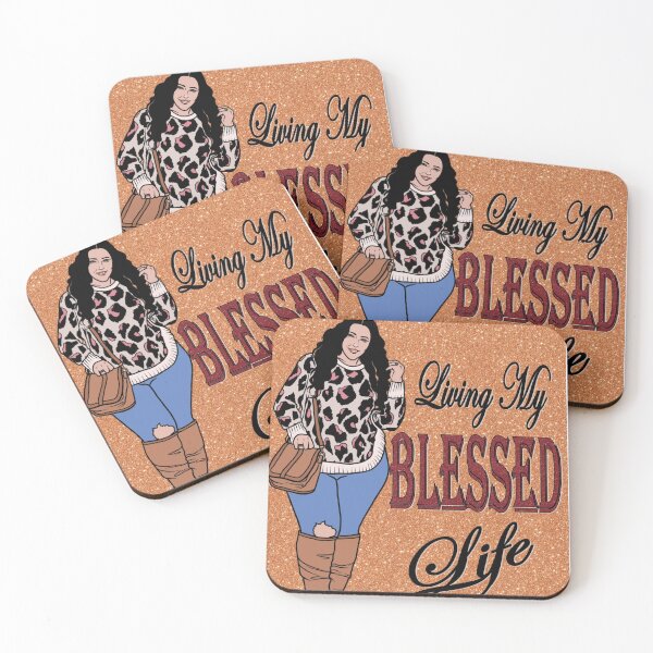 Item preview, Living My Blessed Life designed and sold by Design4Time.