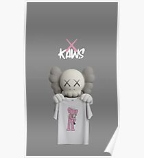kaws vintage Poster