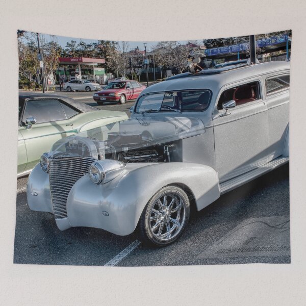 Item preview, Misted bonnet Silver Chevrolet Hot Rod designed and sold by Cars around Adelaide.