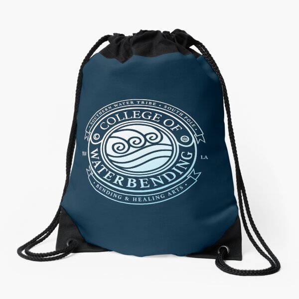 Avatar College of Waterbending, Avatar-Inspired Design Drawstring Bag