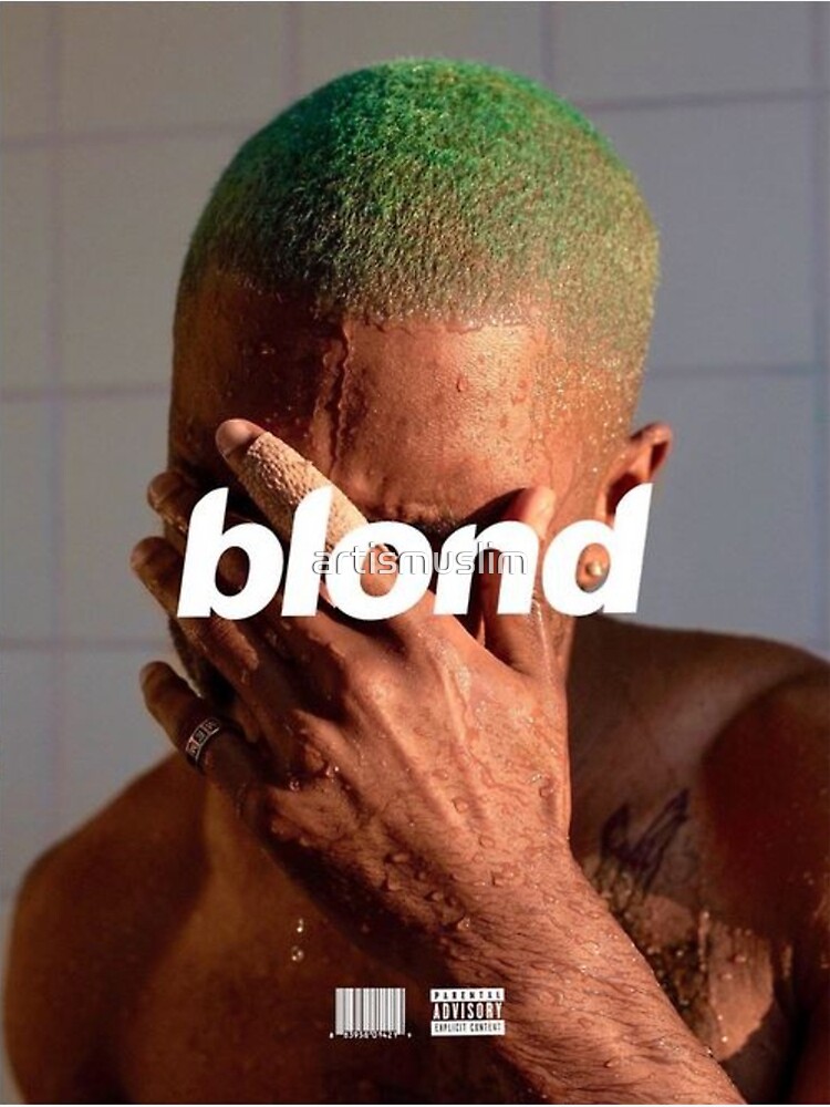 frank ocean blonde album cover drawing