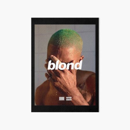 FRANK OCEAN blond Art Board Print