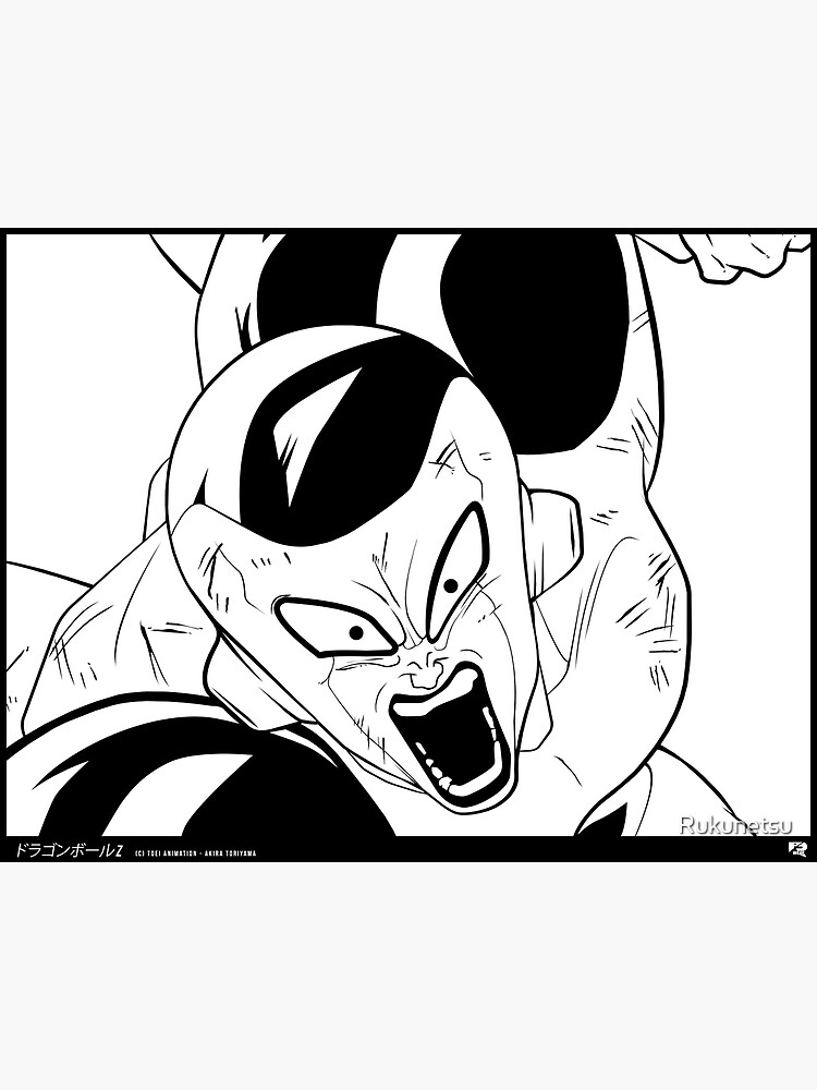 Angry Frieza Poster By Rukunetsu Redbubble Angry Frieza Poster By Rukunetsu Redbubble