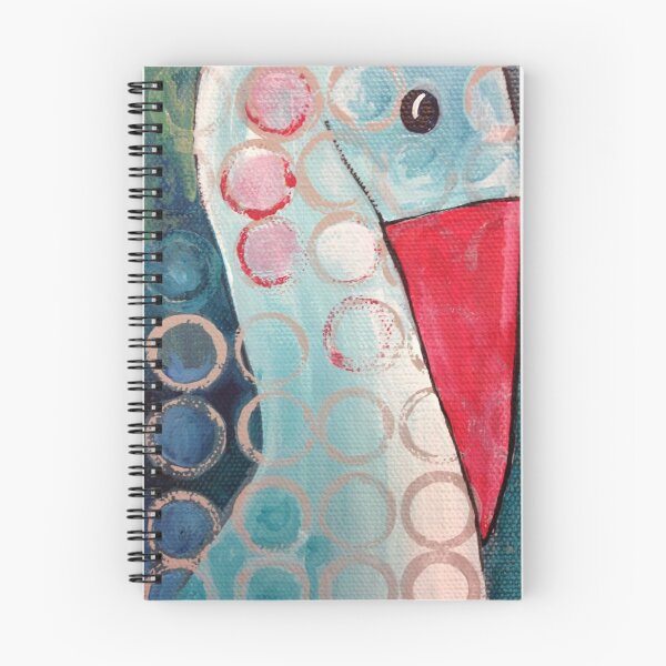 Item preview, Blue Spotted Bird designed and sold by Debby Haskard-Strauss.