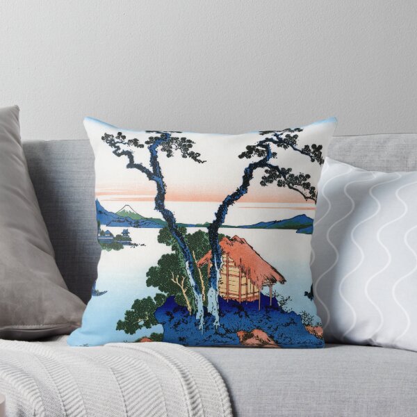 Item preview, Katsushika Hokusai - Lake Suwa in the Shinano province designed and sold by Hangastudio.