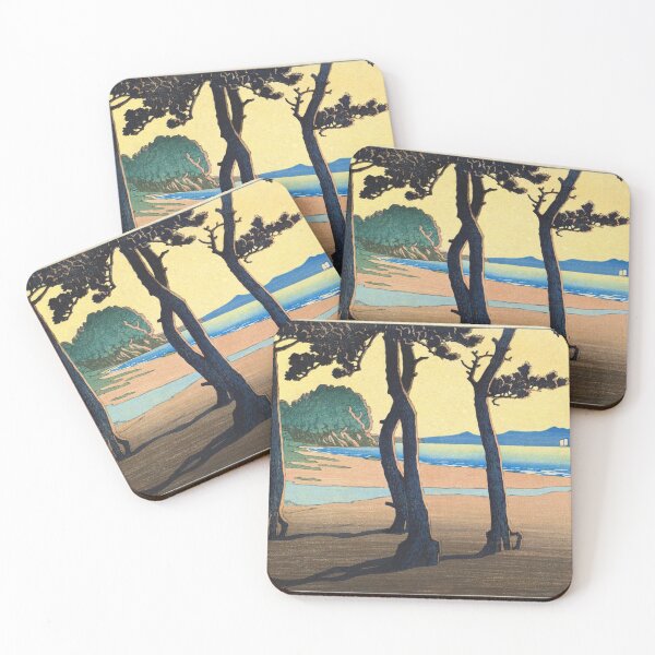 Item preview, Kawase Hasui - Kazusa Village in Hizen Province designed and sold by Hangastudio.