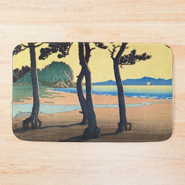 Item preview, Kawase Hasui - Kazusa Village in Hizen Province designed and sold by Hangastudio.