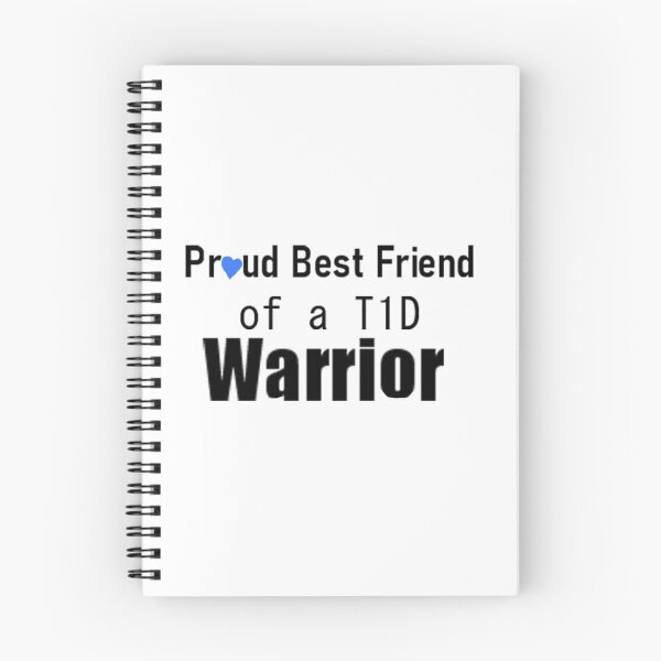 Item preview, Proud Best Friend of a T1D Warrior  designed and sold by CatGirl101.