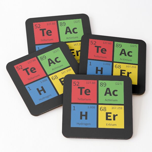 Artikelvorschau, Teacher Elements Funny Science Teacher Gift Periodic Table entworfen und verkauft von Best Tees.