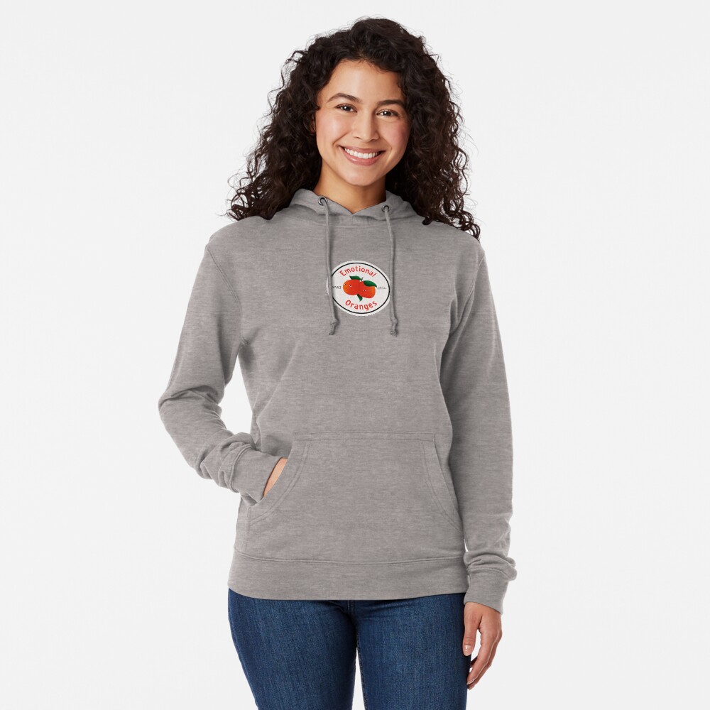 "EMOTIONAL ORANGES" Lightweight Hoodie by margogoff Redbubble