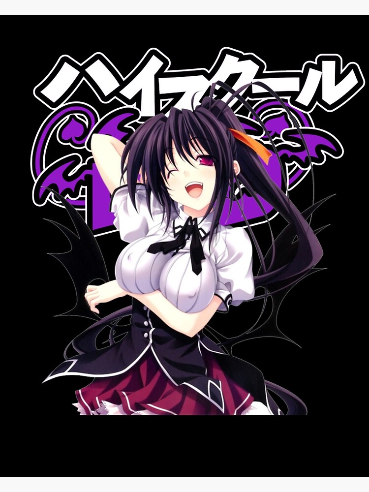 "Akeno Himejima High School DxD" Poster by TETSUYACORP Redbubble