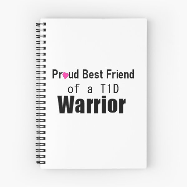 Item preview, Proud Best Friend of a T1D Warrior 2 designed and sold by CatGirl101.